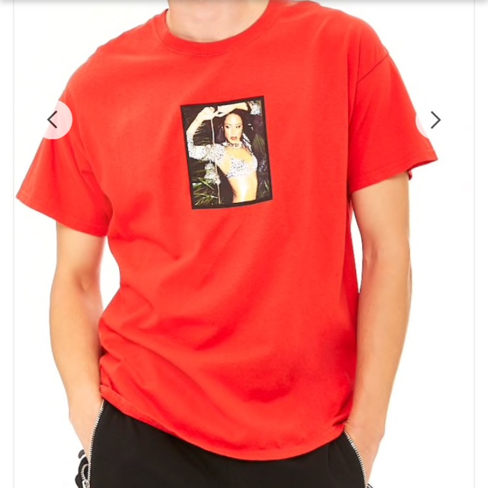 Forever 21 AALIYAH GRAPHIC TEE